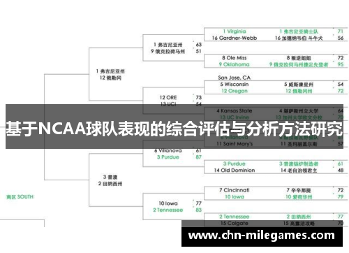 基于NCAA球队表现的综合评估与分析方法研究