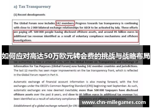 如何应对高达50万欧元转会费的挑战与战略布局